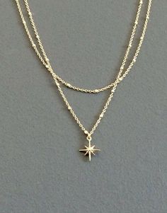 Lightning Necklace, Star Necklaces, Dainty Jewelry Necklace, Necklace Layered, Magical Jewelry, Necklace Dainty