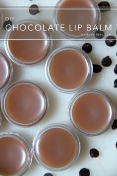 Chocolate Lip Balm ⋆ Made With Lev Diy Lip Gloss Recipes, Lip Gloss Recipes, Diy Vaseline, Herb Crafts, Chocolate Lip Balm, Milk Ideas, Vaseline Lip Balm