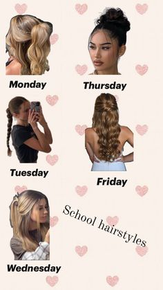 Easy Straight Hairstyles, Healthy Hair Routine, Cute Hairstyles For School, Wind In My Hair, Peinados Fáciles Para Cabello Corto, Hair Routines, Homemade Skin Care, Hairstyles For School