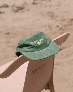 Surf Locos Hat Beach Flatlay, Banana Beach, Skate Vibes, Surf Aesthetic, Surf Hats, Surf Apparel, Corduroy Hat, Cruel Summer, Flat Brim Hat