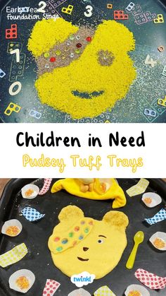 Pudsey bear activities to celebrate children in need. These pudsey bear activities eyfs are perfect to celebrate children in need in your settings! Special thanks to @dyslexic_teacher_eyfs @bananamoondyce Bear Activities Eyfs