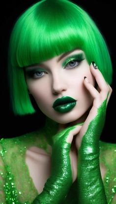 Russia Model, African Makeup, Green Images, Emerald Fashion, Arte Pin Up, Face Time, Blonde Hairstyles, Model Makeup, Simple Organic