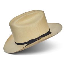 The Open Road Stetson hat in straw has won many fans in our San Antonio store. It comes in a natural color, as it’s made from Shantung Panama Straw. A black tie around the brim gives the hat even more personality, showing your appreciation for artistic details and making the hat a little less imposing. Size: 6 7/8”-7 1/8” Crown: 4 1/8” 2 3/4” Brim 4X Shantung Panama Straw Made in USA Formal Western Hat For Spring, Western Style Formal Spring Hat, Formal Western Spring Hat, Spring Formal Western Hat, Classic Straw Hat In Natural Color, Classic Panama Hat With Flat Bill In Natural Color, Classic Flat Bill Hat In Natural Color, Classic Natural Panama Hat With Flat Bill, Classic Natural Color Panama Hat With Flat Bill