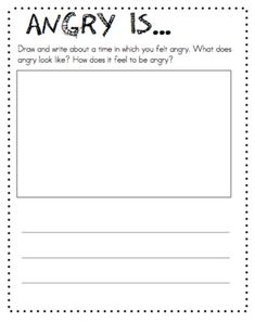 an angry is worksheet for students to practice their writing skills and reading alouds