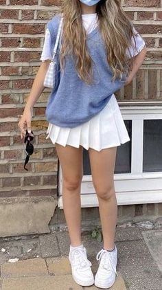 Outfit Tennis, Tennis Skirt Outfits, Skirt Outfits Aesthetic, Tennis Aesthetic, Wimbledon Fashion, Tennis Skirt Outfit, Fashion Outfit Ideas, Tennis Style, Tennis Skirts