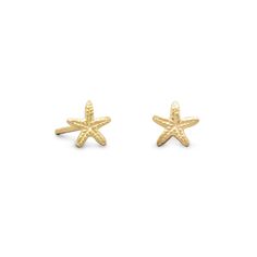 Starfish Studs - Reel Nauti Outfitters White Opal Earrings, Starfish Earrings, Opal Earrings, Fine Jewellery Earrings, Sterling Silver Studs, Sterling Silver Earrings Studs, 925 Sterling Silver Earrings, Silver Earrings Studs, Gold Plated Sterling Silver