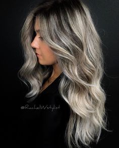 Rachel Williams on Instagram: ““ Platinum Kissed 💋” 🖤 #ThisHairTho - I Foiled 🖤 I Teased 🖤 I Painted 🖤, using @schwarzkopfusa BlondMe, @redken Shades Eq, &…” Rachel Williams, Redken Shades, Redken Shades Eq, Balayage Hair, Brown Hair, Balayage, Platinum, Foil