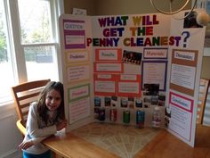 Penny in soda science project Science Fair 2nd Grade Project Ideas, Penny Science Fair Project, Penny Cleaning Science Fair Project, Soda And Mentos Science Fair Project, Third Grade Science Fair Projects, Third Grade Science Fair Projects Ideas, Science Fair Projects For Elementary, Science Project Ideas