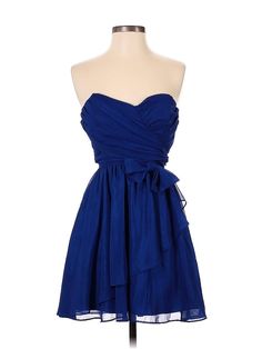 B. Darlin Cocktail Dress Size: 3 Blue Dresses - used. 100% POLYESTER, Bridesmaid, Sweetheart, Short, Strapless | B. Darlin Cocktail Dress - Bridesmaid: Blue Dresses - Used - Size 3 Bridesmaid Blue Dresses, Bridesmaid Blue, Blue Cocktail Dress, Dress Bridesmaid, Dress Party, Cocktail Dress Party, Life Art, Blue Dresses, Real Life