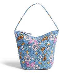 Whether you're heading to a brunch with friends, running errands around town, or enjoying a weekend getaway, the Slouchy Bucket Shoulder Bag is your ideal companion. Details: Interior features a zip pocket. Zip closure. Care Tips: Machine wash cold, gentle cycle, only non-chlorine bleach when needed; line dry Vera Bradley began as an instinct. We create bold, thoughtfully designed pieces that enrich everyday movement and mark life’s meaningful occasions. We design for you because Vera Bradley is Casual Weekend Bag For Spring, Spring Travel Shoulder Bag With Zipper Pouch, Fashion Umbrella, Work Backpack, Weekend Travel Bags, Medium Backpack, Belt Purse, Flip Flop Slippers, Toiletry Bag Travel