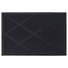 a black tile with squares on it