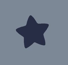 a blue star on a gray background