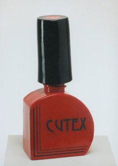 Cutex Nail Polish, looks like the 1930's from the lettering. 1950s Nails, 1930s Makeup, Cosmetics Ads, Vintage Beauty Salon, Nail Polish Bottle, Stage Door, Take Care Of Your Skin