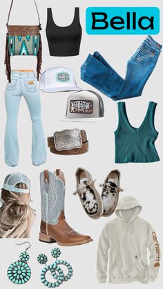 @bbass8040 Fashionable Western Outfits, First Day Of Highschool Outfits, Texas Outfits, Country Fits, Country Backgrounds, Job Clothes, Cowgirl Outfit