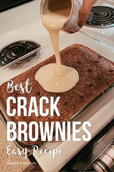 Cake Like Brownies, Brownie Desserts Recipes, Angela Lanter, Torte Cupcake, Best Brownies, Brownies Recipe, Dump Cake