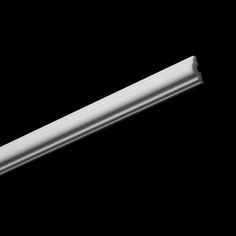 a white pipe on a black background with no image in the top right hand corner