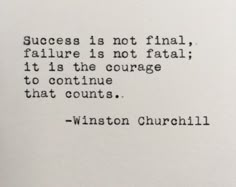 Winston Churchill Quotes, Success Quote, Senior Quotes, Winston Churchill, Jena, Quotable Quotes, Wise Quotes, Blank Greeting Cards, Churchill