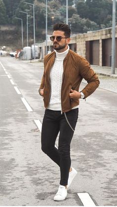 Bomber jackets for men. #bomber #jackets #mensfashion  - Men Jackets - Ideas of Men Jackets #MenJackets Ootd Men Outfits, Vans Converse, Stylish Men Casual, Mens Jackets Casual, Fall Outfits Men, Winter Outfits Men, Stylish Mens Outfits, Men Fashion Casual Outfits