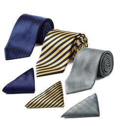 PRICES MAY VARY. 【3 Pcs Tie Sets】Three different styles of tie and pocket square set, Made from woven microfibre, that is soft, rich in color, and beautiful to feel. The stitching and thread are gorgeous. good quality interlining makes our ties heavy weighted and elastic, which are easily designed for a perfect knot. High quality control makes our tie can be used for a long time. 【Design】These neckties use a subtle and simple pattern, such as paisley, floral, plaid, stripes, polka dots, and othe Luxury Dapper Ties For Formal Occasions, Luxury Elegant Slim Fit Suit And Tie Accessories, Luxury Dapper Pocket Square For Formal Occasions, Luxury Elegant Pocket Square For Workwear, Bespoke Luxury Suit And Tie Accessories For Semi-formal Occasions, Luxury Multicolor Ties For Black Tie Occasions, Patterned Luxury Ties For Semi-formal Occasions, Luxury Patterned Ties For Semi-formal Occasions, Luxury Classic Suit And Tie Accessories For Workwear