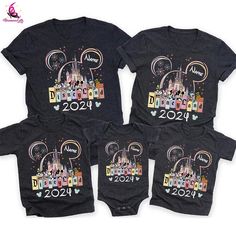 three baby onesuits with mickey mouse ears on them, and the number one is in