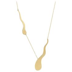 Introducing the 14K Solid Gold Wave Chain Necklace, an embodiment of Orena Jewelry's commitment to superior craftsmanship. Meticulously created, this necklace manifests an interplay of modern aesthetics with enduring class. Perfectly capturing the spirit of the modern woman, it emerges as a top-tier selection for those who value a hint of extravagance in their everyday wear and for momentous occasions. Details you'll adore: Exquisitely made from premium 14K Solid Gold. Offered in a selection of Gold Waves, Pure Form, Yellow Gold Chain, Confident Woman, Modern Aesthetics, Top Tier, Modern Woman, Or Rose, Metallica