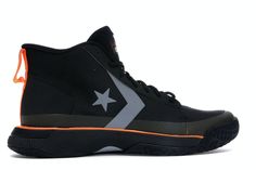 Converse Star Series BB Tinker Hatfield Black - Sneakers Red Adidas Shoes, Top Basketball Shoes, Men's Converse, Tinker Hatfield, Converse Star, Black Shoes Men, Casual Leather Shoes, Hype Shoes, Red Adidas