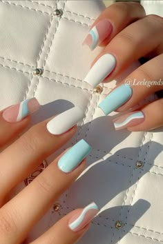 Ready to elevate your summer style? Check out these trendy summer beach nails that are perfect for your next seaside getaway. From vibrant colors to chic designs, these beach nails will have you feeling vacation-ready. Whether you prefer something simple or a design that screams ocean vibes, you'll find the perfect look for your beach nails vacation. Dive into the latest trends and get inspired! #summerbeachnails #beachnailsvacationsimple #beachnailsvacationocean#SummerNails#BeachNails#VacationNails#OceanNails#SimpleNailDesigns#BeachVacationStyle#TropicalNails#SummerNailArt#BeachyVibes#NailInspo Nails One Color, Spring Acrylic Nails, Casual Nails, Colorful Nails, Acrylic Nails Coffin Short, Short Acrylic Nails Designs, Short Acrylic