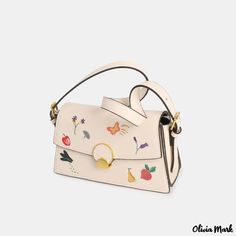 Olivia Mark - Sentido avanzado del bordado axila bolso bandolera nueva tendencia línea pequeños bolsos bolso baguette Trendy Embroidered Beige Shoulder Bag, Trendy Beige Embroidered Shoulder Bag, Spring Shoulder Baguette Bag With Adjustable Strap, Spring Baguette Shoulder Bag With Adjustable Strap, Trendy Embroidered Shoulder Bag For Spring, Spring Baguette Bag With Detachable Strap For Daily Use, Spring Everyday Baguette Bag With Detachable Strap, Spring Beige Baguette Bag With Adjustable Strap, Spring Rectangular Baguette Bag With Removable Pouch