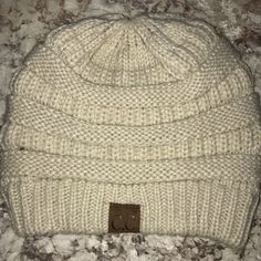 Tan Cc Hat! Never Worn And Very Warm! Make An Offer! Cc Hat, Gucci Bucket Hat, Front Clasp Bra, North Face Winter Coat, Cc Hats, Slouch Beanie Hats, Baseball Monogram, White Baseball Cap, Monogram Hats