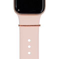 bytten tiny garnet stone ring accessory for Apple Watch and Fitbit bands - rose gold Celebrate January, Capricorn Season, Fitbit Bands, Apple Watch Bands Sports, Infinity Band, Apple Watch Sport, Wearable Tech, January Birthstone, Garnet Ring