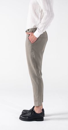 Cholp-No. #703- Signature Collection
Mens Dark Olive Green 100 Linen Pants Tapered Relaxed Fit. Set sail for new adventures with Signature Collection - Cholp Summer Tapered Leg Chinos With Belt Loops, Spring Welt Pockets Tapered Bottoms, Spring Tapered Pants With Belt Loops, Classic Tapered Pants For Spring, Tapered Pants For Business Casual Spring Season, Spring Tapered Pants For Business Casual, Classic Tapered Spring Pants, Spring Business Casual Tapered Pants, Tapered Summer Bottoms With Belt Loops