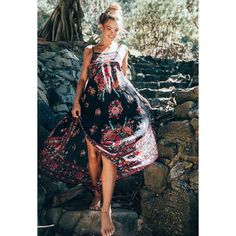 Sleeveless Loose Bohemia Hippie Ethnic Retro Print Vintage Beach Dress Bohemian Maxi Dresses, Enchanted Dress, Bohemia Dress, Bohemian Dresses Long, Vintage Peacock, Vintage Boho Dress, Spring Dresses Women, Bohemian Maxi, Boho Midi Dress