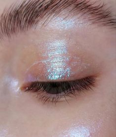 Pure Makeup, Ball Makeup, Pink And Glitter, Concert Makeup, Shimmer Eye Makeup, Casual Makeup, Fun Makeup, Reference Board, Mermaid Makeup