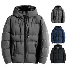 Find Men Warm Parka Hooded Padded Coat Jacket Zipper Casual Puffer Outwear on eBay in the category Clothing, Shoes & Accessories>Men>Men's Clothing>Coats, Jackets & Vests. Quilted Fashion, Mens Overcoat, Men Parka, Pilot Jacket, Quilted Parka, Overcoat Jacket, Duck Down Jacket, Warm Down, Outwear Jackets