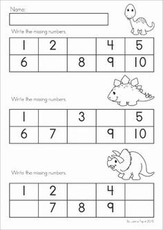 printable worksheet with numbers and pictures for children to practice counting the number