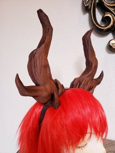 "They are large and majestic, statement cosplay fantacy forest dragon horns 3D printed lightweight. May be selected unpainted for your own project. The height is about 8\". The set is attached to a headband. May be selected in other colors Processing time is 3-5 days however the closer it gets to Holidays the processing time is longer as we get a lot of orders at the same time so please order soon:) You will be amazed at how light they are and how great they look. Have fun! Custom orders are wel Themed Christmas Cosplay Costume Accessories, Themed Costume Accessories For Christmas Cosplay, Themed Christmas Costume Accessories For Cosplay, Halloween Cat Ears For Fantasy Events, Halloween Fantasy Cat Ears Costume Accessories, Cat Ears Costume Accessories For Halloween, Horned Halloween Costume Hats And Headpieces, Horned Fantasy Costume Accessories For Cosplay, Horned Fantasy Costume Accessories For Halloween