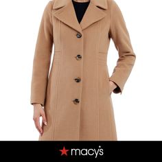 in stock Chic Coat, Wool Coat Women, Cold Weather Fashion, Classic Coats, Collared Coat, Cozy Fits, Winter Coats, Women's Coats & Jackets, Anne Klein