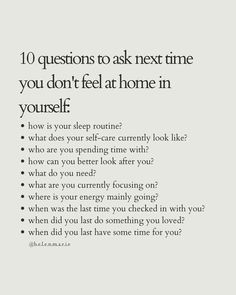 Things To Feel Happy, Your Body Is Your Home Quotes, Short Essay Prompts, Things I Need To Work On, Journal When Feeling Down, Gentle Journal Prompts, Find You Aesthetic, Mind Dump Journal Prompts, How To Feel Connected To Yourself