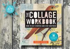 the college workbook is sitting on top of a wooden table with an image of a bird