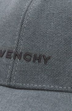 A light charcoal wash creates an authentic vintage look for this six-panel ball cap embroidered with logo letters and the brand's 4G emblem. Adjustable back strap Cupro lining 100% cotton Made in Italy Denim Baseball Cap, Logo Letters, Givenchy Logo, Givenchy Man, Embroidered Baseball, Embroidered Baseball Caps, Ball Cap, Letter Logo, Back Strap