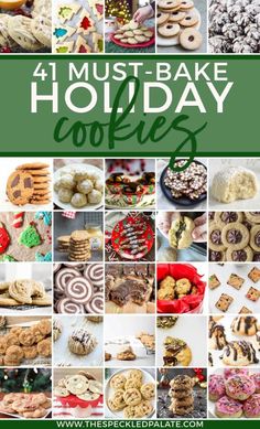 four must bake holiday cookies