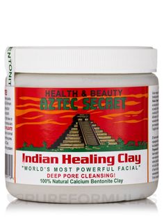 Deep Pore Cleansing! |  | Clays have been used for centuries to beautify and refresh when used as a facial mask. |  | Cleopatra used clay from the Nile river and the Arabian desert over 1800 years ago, as part of her beauty ritual. |  | German and Roman spas have been using clay packs and treatments in the spas they built 4,000 years ago. Many of these spas still exist and use clay even today. |  | Pliny the Elder devoted an entire chapter of his Natural History" to the many uses of clay for pim Aztec Secret Indian Healing Clay, Aztec Clay, Calcium Bentonite Clay, Indian Healing Clay, Healing Clay, Pore Cleansing, Bentonite Clay, Facial Cleansing, Natural Treatments