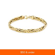 in stock Formal 14k Gold Bracelet With Box Chain, Classic Gold Bracelets With Wheat Chain, Luxury Yellow Gold Braided Bracelets For Gifts, Luxury Yellow Gold Braided Bracelet For Gift, Luxury Yellow Gold Braided Bracelet As A Gift, 14k Gold Wheat Chain Bracelet Gift, Classic Gold Bracelet With Wheat Chain, Formal Yellow Gold Bracelet With Box Chain, Yellow Gold Bracelets With Wheat Chain As A Gift