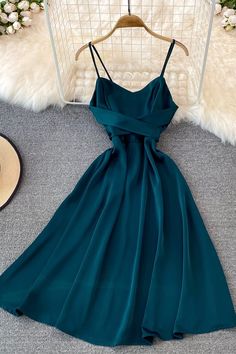 Beautiful Cute Satin Short Dresses, A-Line Fashion Dresses Satin Short Dresses, Short A Line Dress, Short Satin Dress, Diy Vetement, Satin Short, Gemstones Jewelry, Royal Blue Dresses, Classy Dress, Prom Dresses Long