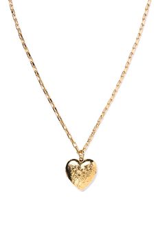 Materials:24 karat gold overlay chainHeart locket in 24 karat gold overlayMeasurements:-Choose between two lengths: 25" or 36”-1" heart dropHandmade with love in Orange County