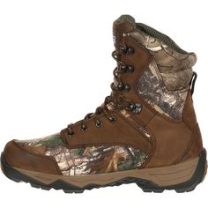 PRICES MAY VARY. Guaranteed Rocky Waterproof construction Realtree Xtra camo nylon 800 grams 3M Thinsulate Ultra Insulation Strobel / cement construction EnergyBed footbed featuring memory foam Mens Hunting Boots, Tin Haul, Camo Boots, Rocky Boots, Insulated Boots, Hunting Boots, Reading Shirts, Outdoor Boots, Comfortable Boots