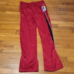 Nwt Red Holloway Joggers Sz Medium. Red Stretch Sweatpants For Streetwear, Sporty Red Sweatpants With Elastic Waistband, Red Stretch Full-length Sweatpants, Red Casual Activewear For Jogging, Casual Red Activewear For Jogging, Red Stretch Full Length Sweatpants, Red Stretch Sweatpants Sportswear, Red Sportswear Pants For Workout, Red Stretch Sweatpants