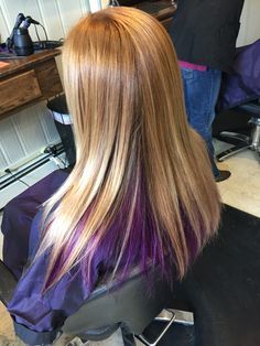 1000+ ideas about Purple Underneath Hair on Pinterest | Purple ... Blonde And Purple Hair, Blonde Underneath Hair, Blonde And Purple, Purple Blonde Hair, Blonde Underneath, Tan Skin Blonde Hair, Pelo Anime