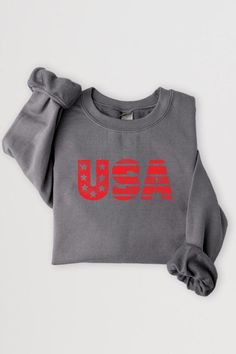 USA Graphic Fleece Sweatshirts.Unisex Crew Neck Long Sleeve Sweaters Knits.Crafted from premium materials, tailored to your lifestyle, ensuring a comfortable fit for any occasion.Family Group Uniforms Birthday Party Gift Concert Festival Events.High Quality Direct To Film Printed Graphic Design.50%COTTON,50%POLYESTERNICARAGUAMade In: Nicaragua Gray Graphic Print Fleece Tops, Comfortable Fleece Tops, Heather Grey Fleece Crew Neck Tops, Casual Tops With Brushed Fabric For Fall, Casual Brushed Fabric Top For Fall, Soft-washed Gray Winter Tops, Relaxed Fit Heather Grey Fleece Top, Heather Grey Relaxed Fit Fleece Top, Gray Winter Loungewear T-shirt