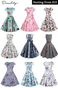 Cute Formal Dresses, 1950s Fashion Dresses, Pretty Quinceanera Dresses, Cute Prom Dresses, Vintage Inspired Dresses, Stylish Dress Designs, Fashion Design Clothes